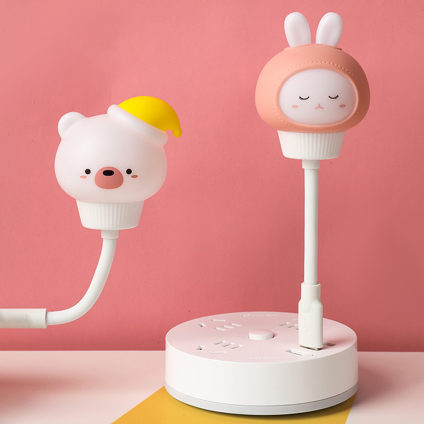 USB Night Light LED Cute Carto - Baby Nursery Night Light recension och pris