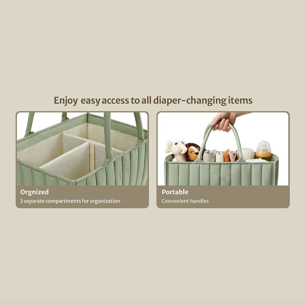 Large Capacity Baby Diaper Sto - Baby Nursery Handles recension och pris