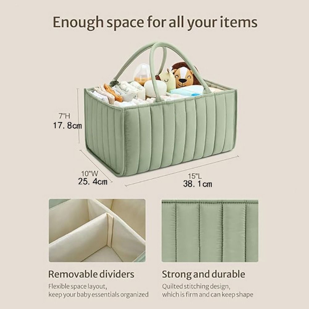 Large Capacity Baby Diaper Sto - Baby Nursery Handles recension och pris