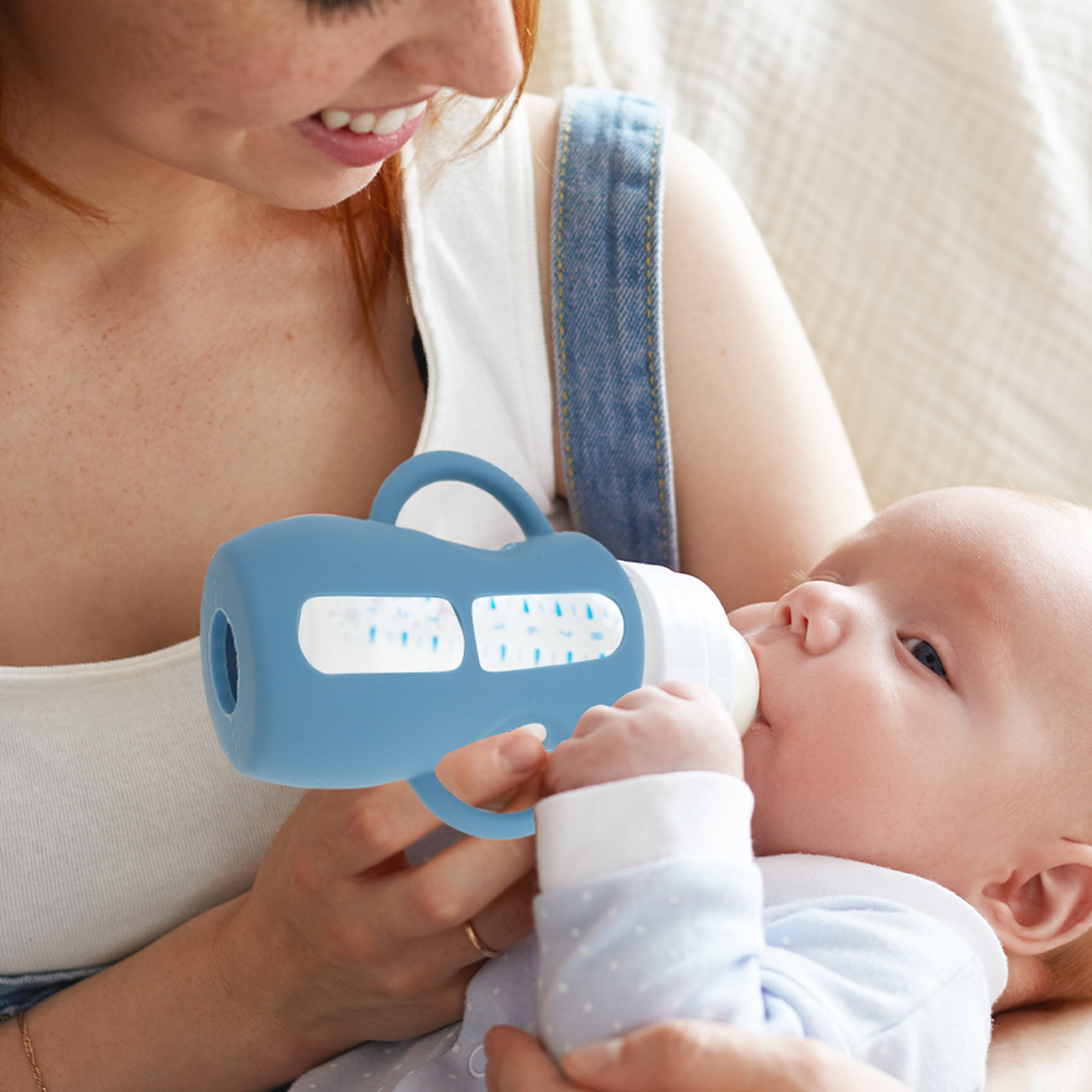 2Pcs Silicone Feeding Bottle S - Baby Nursery Handles recension och pris