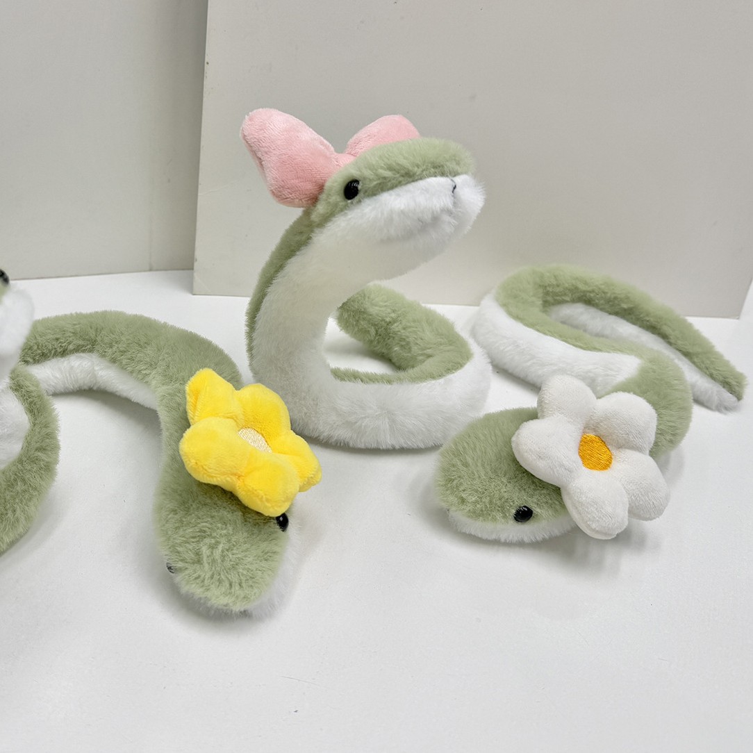 37cm Plush Snake Ornament Cute - Baby Nursery Green recension och pris