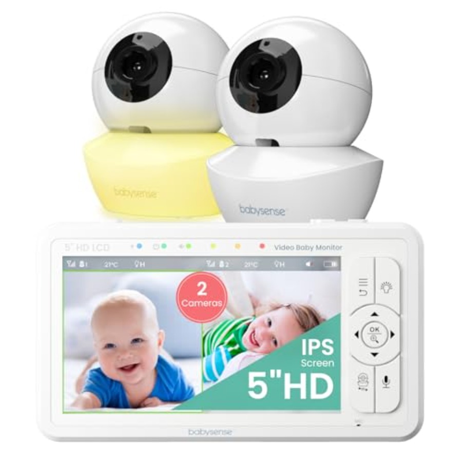 Baby monitor for nursery use,  - Baby Monitor Split Screen recension och pris