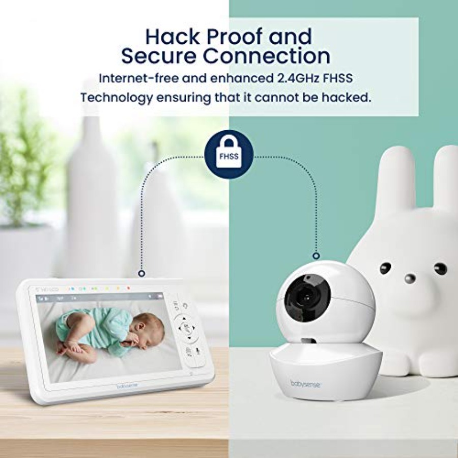Baby monitor for nursery use,  - Baby Monitor Split Screen recension och pris