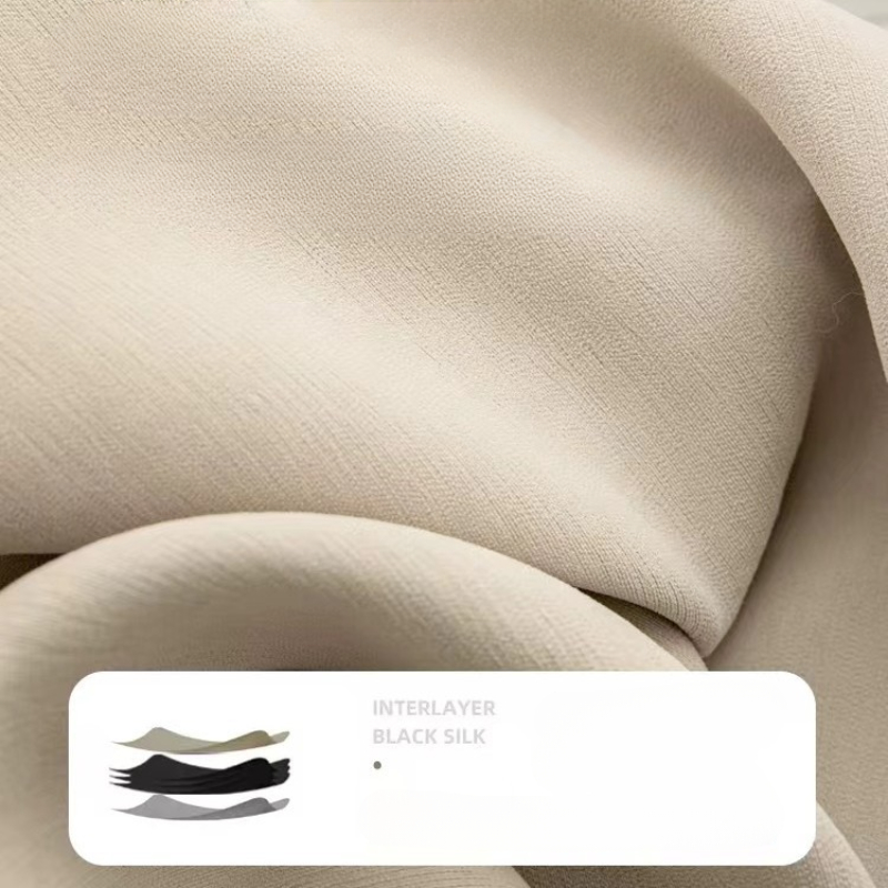 Cream Velvet Chenille Blackout - Blackout Curtain Nursery recension och pris