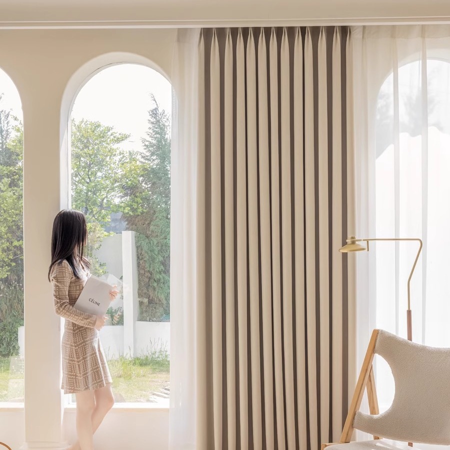 Cream Velvet Chenille Blackout - Blackout Curtain Nursery recension och pris