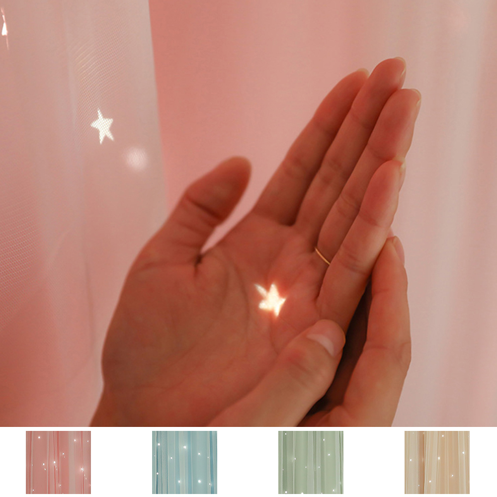 Stars Blackout Curtains Double - Blackout Curtain Nursery recension och pris