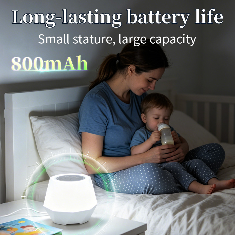 White Noise Function Night Lig - Baby Nursery Night Light recension och pris